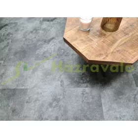 SPC padlólap Woodlook Antracit Stone színben, 180x1220 mm fahatású vízálló, kopásmentes parketta