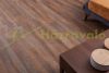 SPC padlólap Woodlook Rusty Brown színben, 180x1220 mm fahatású vízálló, kopásmentes parketta burkolat