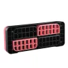 Aerobic Step pad állítható magassűgú edzőpad 10,6–20,32 cm piros színben