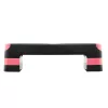Aerobic Step pad állítható magassűgú edzőpad 10,6–20,32 cm piros színben