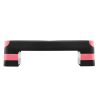 Aerobic Step pad állítható magassűgú edzőpad 10,6–20,32 cm piros színben