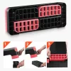 Aerobic Step pad állítható magassűgú edzőpad 10,6–20,32 cm piros színben