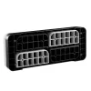 Aerobic Step pad magasságállítható edzőplatform 10,1–20,3 cm szürke