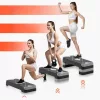 Aerobic Step pad magasságállítható edzőplatform 10,1–20,3 cm szürke