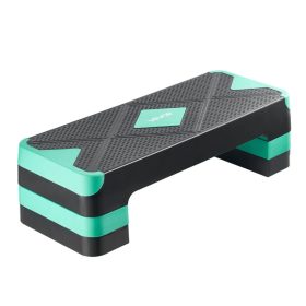   Aerobic Step pad magasságállítható edzőplatform 10,1–20,3 cm zöld