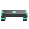 Aerobic Step pad magasságállítható edzőplatform 10,1–20,3 cm zöld