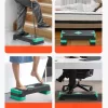 Aerobic Step pad magasságállítható edzőplatform 10,1–20,3 cm zöld