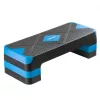 Aerobic Step pad magasságállítható edzőplatform 10,1–20,3 cm kék