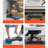 Aerobic Step pad magasságállítható edzőplatform 10,1–20,3 cm kék