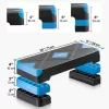 Aerobic Step pad magasságállítható edzőplatform 10,1–20,3 cm kék