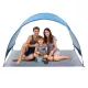 Strandsátor 3 személyre 230x148x137 cm UV50+ napvédő strandsátor hordtáskával