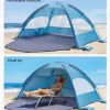 Strandsátor 3 személyre UV50+ napvédő strandsátor hordtáskával