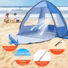 Strandsátor 2 személyre UV50+ napvédő strandsátor hordtáskával