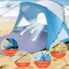 Strandsátor 6 személy részére UV50+ napvédő strandsátor hordtáskával 
