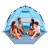 Pop-up strandsátor 4 személyes UV50+ gyorsan felállítható strandsátor