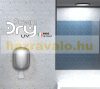 Stream Dry UV rozsdamentes kézszárító UV-C fertőtlenítő lámpa EPA szűrő infravezérlés 1100W UV fehér