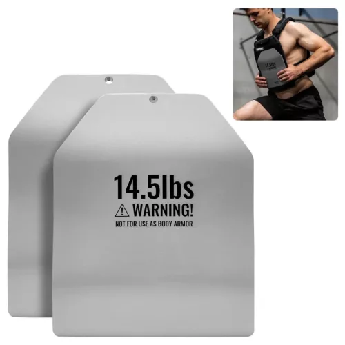 Súlymellény lemezek 6,58 kg pár prémium acél súlylap, ergonomikus kialakítással