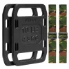 RUCK PLATE súlylemezek 2x4,5 kg súlymellény öntöttvas edzőlap szíjjal edzőeszköz 