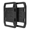 RUCK PLATE súlylemezek 2x4,5 kg súlymellény öntöttvas edzőlap szíjjal edzőeszköz 