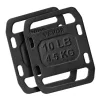 RUCK PLATE súlylemezek 2x4,5 kg súlymellény öntöttvas edzőlap szíjjal edzőeszköz 