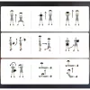 RUCK PLATE súlylemezek 2x4,5 kg súlymellény öntöttvas edzőlap szíjjal edzőeszköz 