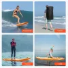 Felfújható SUP deszka 304,8x83,8x15,2 cm Stand Up Paddle Board komplett szett