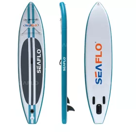   BÉRELHETŐ SUP felnőtt 11' Stand Up Paddle felfújható deszka készlet  335x75x15cm dupla anyag réteggel evező pumpa hordtáska uszony bokapánt