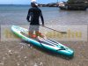 RENTAL SUP adult 11' Stand Up Paddle inflatable board set 335x75x15cm double material layer paddle pump carry bag fins ankle strap