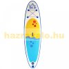 SUP adult Stand Up Paddle inflatable board set 305x76x10 cm Stand Up Board with paddle blue-white