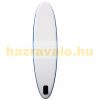 SUP adult Stand Up Paddle inflatable board set 305x76x10 cm Stand Up Board with paddle blue-white