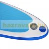 SUP adult Stand Up Paddle inflatable board set 305x76x10 cm Stand Up Board with paddle blue-white