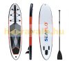 SUP adult 10' Stand Up Paddle inflatable board set 305X75X15 cm double material layer rounded shape paddle pump carry bag fin ankle strap