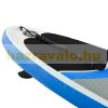 SUP felnőtt Stand Up Paddle felfújható deszka készlet 305x80x15 cm Stand Up Board evezővel szürke