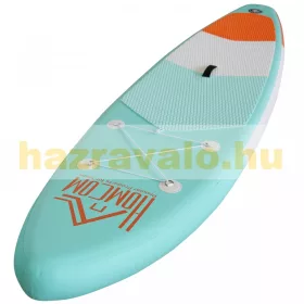   SUP felnőtt Stand Up Paddle felfújható deszka készlet 305x76x15 cm Stand Up Board evezővel zöld-narancssárga
