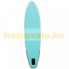 SUP felnőtt Stand Up Paddle felfújható deszka készlet 305x76x15 cm Stand Up Board evezővel zöld