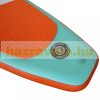 SUP adult Stand Up Paddle inflatable board set 305x76x15 cm Stand Up Board with paddle green-orange