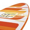 SUP felnőtt Stand Up Paddle 274x76x12 cm felfújható deszka Stand Up Board evezővel sárga-fehér