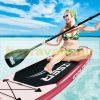 SUP felnőtt piros Stand Up Paddle 380x77x15 cm unisex felfújható deszka Stand Up Board készlet