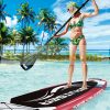 SUP felnőtt piros Stand Up Paddle 380x77x15 cm unisex felfújható deszka Stand Up Board készlet