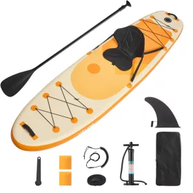   Felfújható SUP deszka üléssel 323x83,8x15,2 cm Stand Up Paddle Board komplett szett 