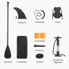 Felfújható SUP deszka üléssel 323x83,8x15,2 cm Stand Up Paddle Board komplett szett 