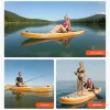 Felfújható SUP deszka üléssel 323x83,8x15,2 cm Stand Up Paddle Board komplett szett 