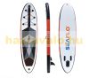 SUP adult 10' Stand Up Paddle inflatable board set 305X75X15 cm rounded shape paddle pump carry bag fin ankle strap 