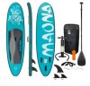 SUP adult turquoise Stand Up Paddle 308x76x10 cm inflatable board Stand Up Board complete set 