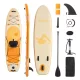 Felfújható SUP deszka üléssel 304,8x83,8x15,2 cm komplett Stand Up Paddle Board szett kezdőknek és haladóknak