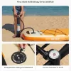 Felfújható SUP deszka üléssel 304,8x83,8x15,2 cm komplett Stand Up Paddle Board szett kezdőknek és haladóknak