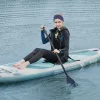 Felfújható SUP deszka levehető kajaküléssel 3230,8x838,2x152,4 mm Stand Up Paddle Board szett 