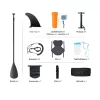 Felfújható SUP deszka levehető kajaküléssel 3230,8x838,2x152,4 mm Stand Up Paddle Board szett 