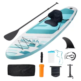   Felfújható SUP deszka levehető kajaküléssel 3048x838,2x152,4 mm Stand Up Paddle Board komplett szett