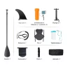 Felfújható SUP deszka levehető kajaküléssel 3048x838,2x152,4 mm Stand Up Paddle Board komplett szett